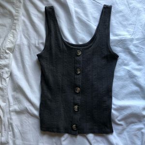 American Eagle Button Tank